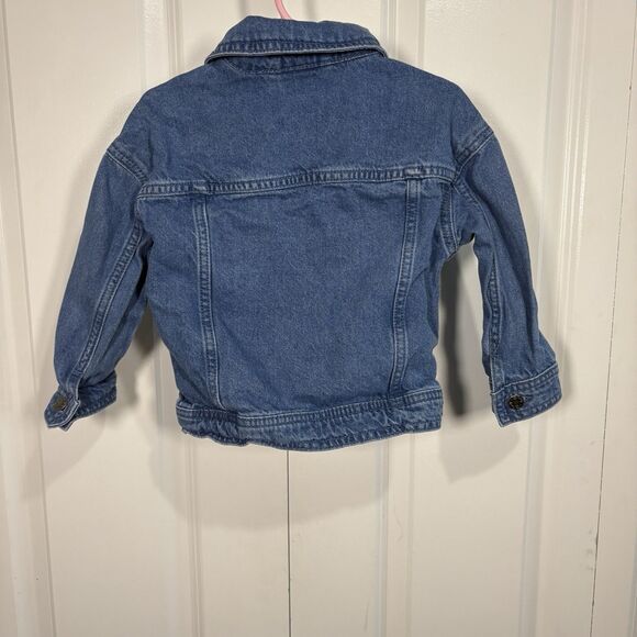 Mickey Mouse Jacket 3T Toddler Denim Vintage Disney Jean Coat Y2K Core - Picture 4 of 8